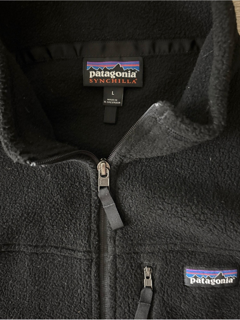 Patagonia Black Fleece Vest - Picture 3 of 5
